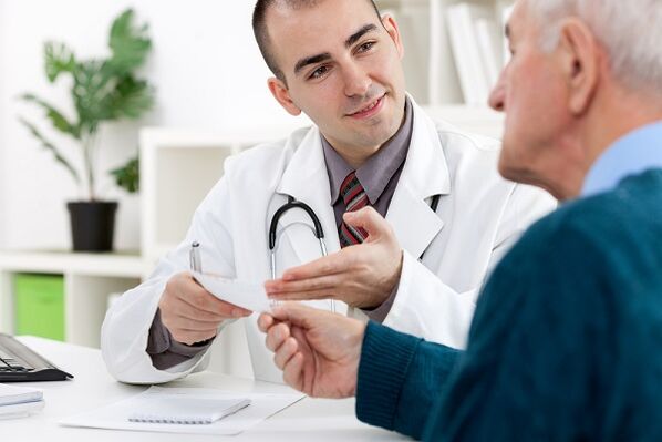 Go to the doctor for a pathological exhaust for men