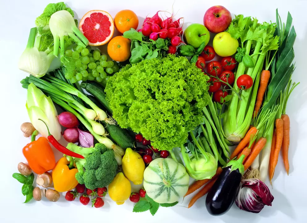 vegetables and fruits to strengthen